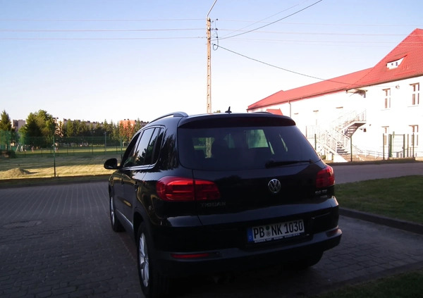 Volkswagen Tiguan cena 41900 przebieg: 247635, rok produkcji 2012 z Orneta małe 301